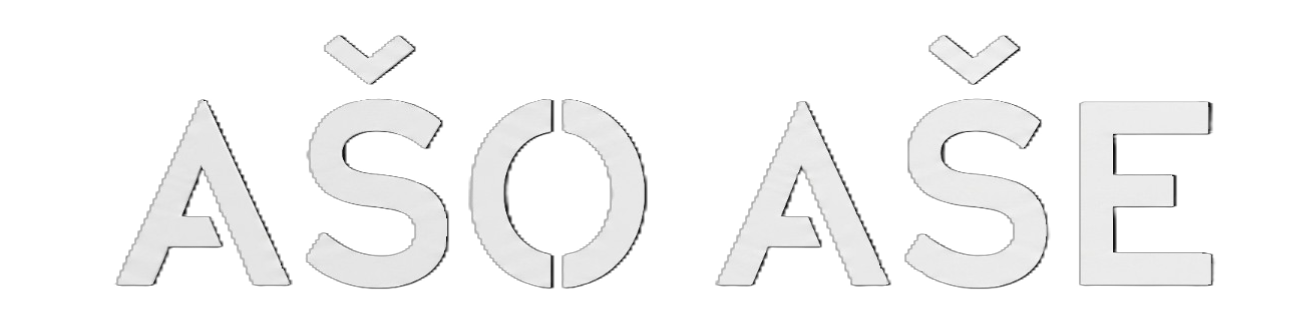 AŠO AŠE logo